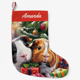 Guinea Grisar Liten Julstrumpa