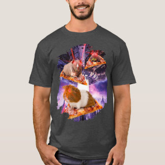 Guinea Grisar med Laser Öga I Laser Rodent Space T Shirt