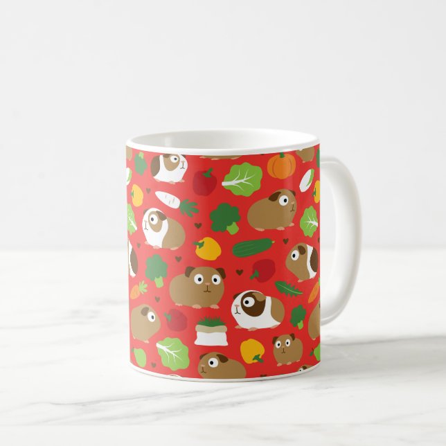 Guinea-Grisar och deras terapi Kaffemugg (Framsida höger)