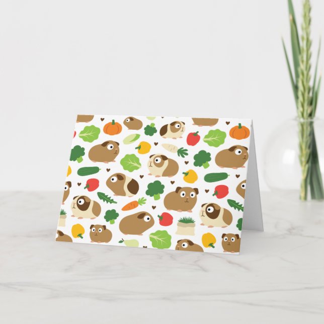 Guinea-Grisar och deras terapi Kort (Framsida)