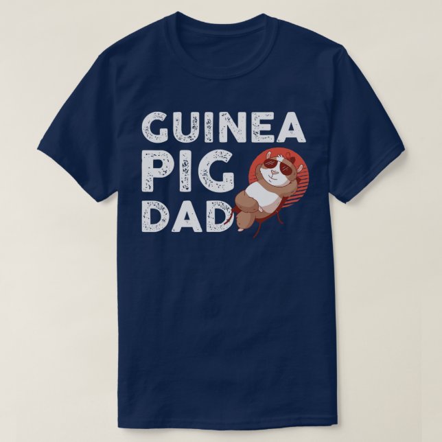 Guinea Grisar Pappa  T Shirt (Design framsida)