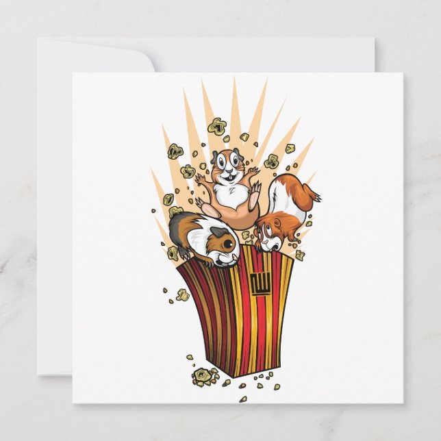 Guinea Grisar Popcorn (Framsida)