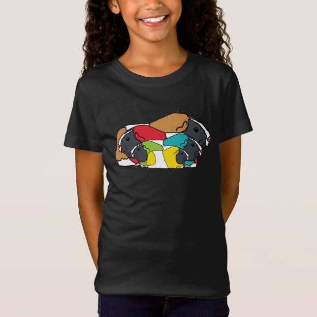 Guinea Grisar T Shirt (Framsida)
