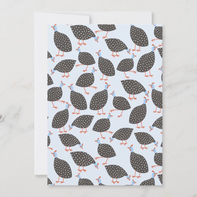 Guinea Hen Bird (Framsida)