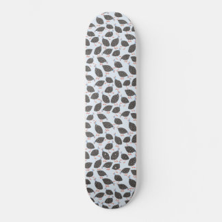 Guinea Hen Bird Mönster Mini Skateboard Bräda 18,5 Cm