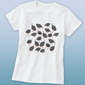 Guinea Hen Birds T Shirt