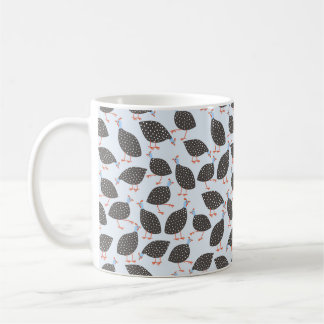 Guinea Hen Roligt Bird Mönster Kaffemugg