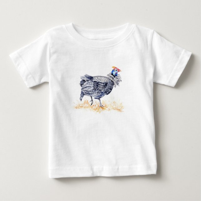 Guinea hen t-shirt (Framsida)