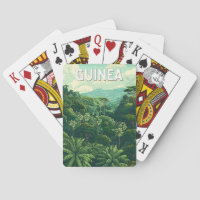Guinea Illustration Travel Art Vintage