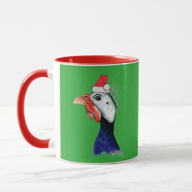 Guinea Jultomten Mugg (Vänster)