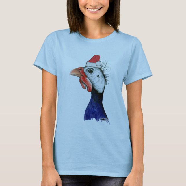 Guinea Jultomten Tee (Framsida)