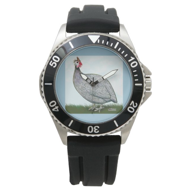 Guinea Lavender On Watch Armbandsur (Framsida)