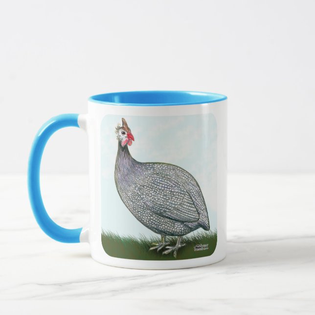 Guinea Lavender On Watch Mugg (Vänster)