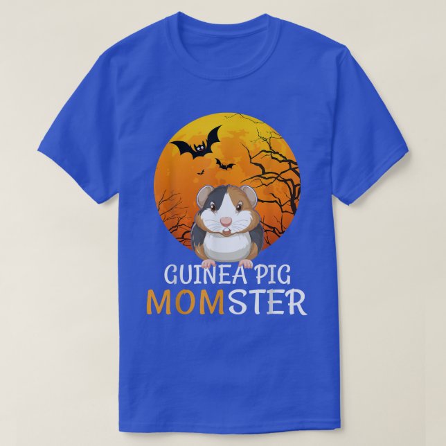 Guinea Momster Funny Women Halloween T Shirt (Design framsida)