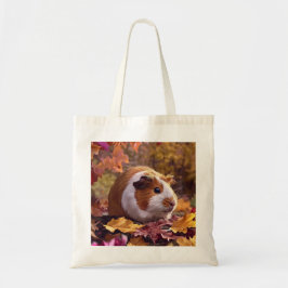 Guinea Pig Among Autumn Leaves Tygkasse