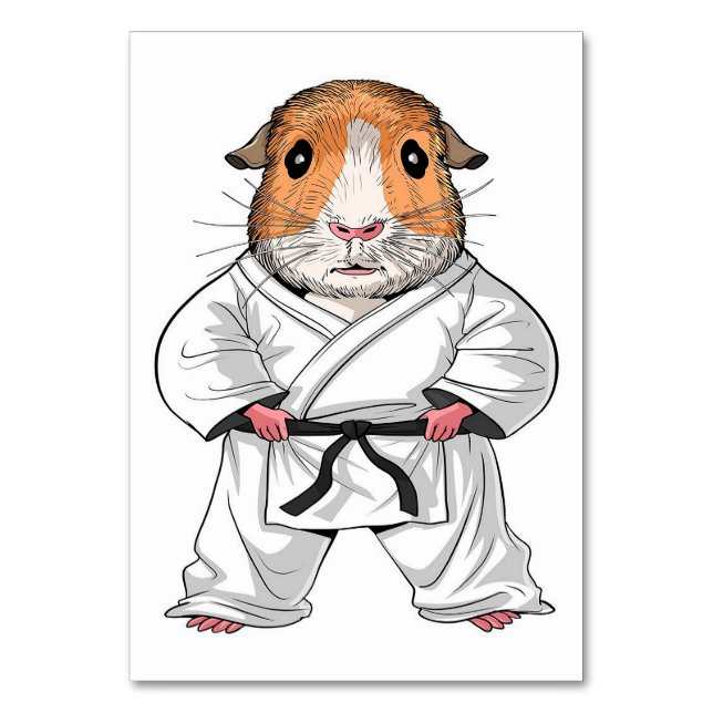 Guinea Pig Cute Animals Perfect Gift Ideas Bordsnummer (Framsidan)