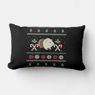 Guinea pig Dad ugly Christmas Lumbarkudde