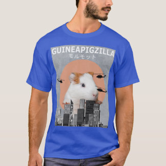 Guinea Pig Guinepigzilla Animal Funny Guinea Pigs  T Shirt