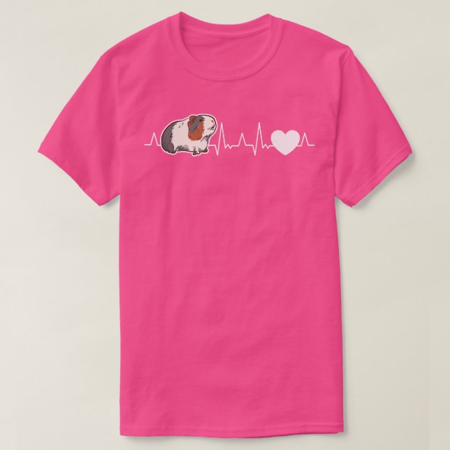 Guinea Pig Heartbeat Premium 2179  T Shirt (Design framsida)