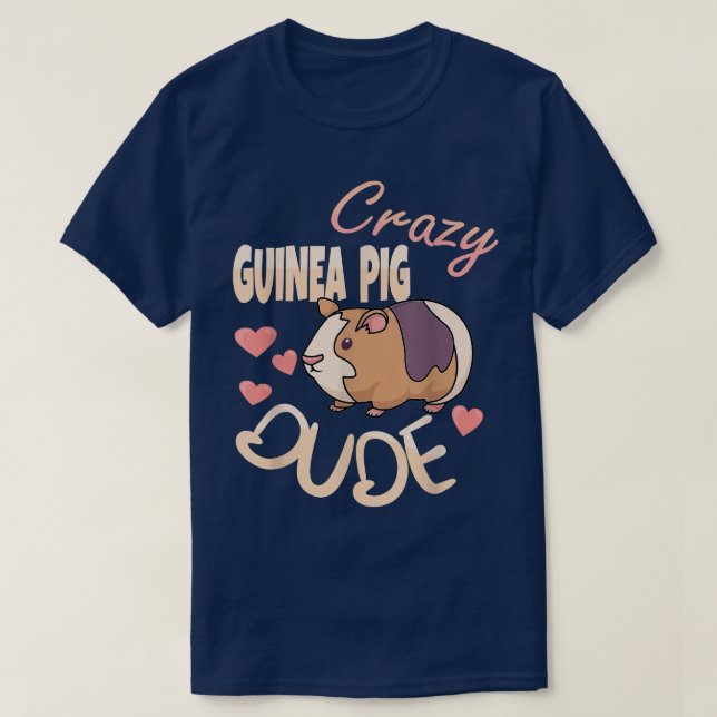 Guinea Pig Lover Furry Potato  T Shirt (Design framsida)