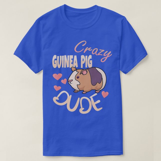 Guinea Pig Lover Furry Potato  T Shirt (Design framsida)