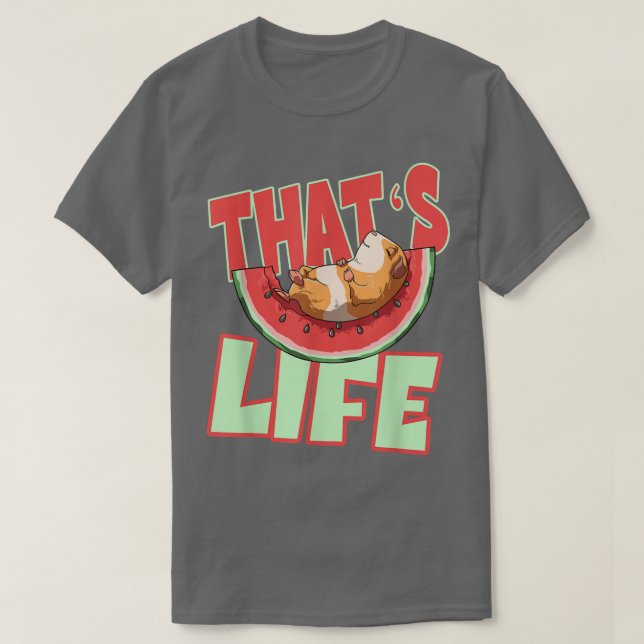 Guinea Pig Melon Melon Swing T-Shirt (Design framsida)