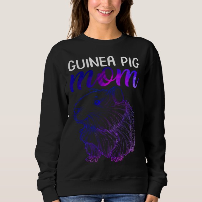Guinea Pig Mom Cute Furry Potato Cavy Guinea Mom M T Shirt (Framsida)