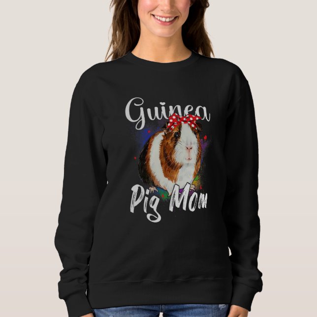 Guinea Pig Mom Cute  Pet Owne  Guinea Pigs T Shirt (Framsida)
