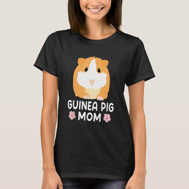 Guinea Pig Mom Guinea Pig   Mama Mother T Shirt (Framsida)