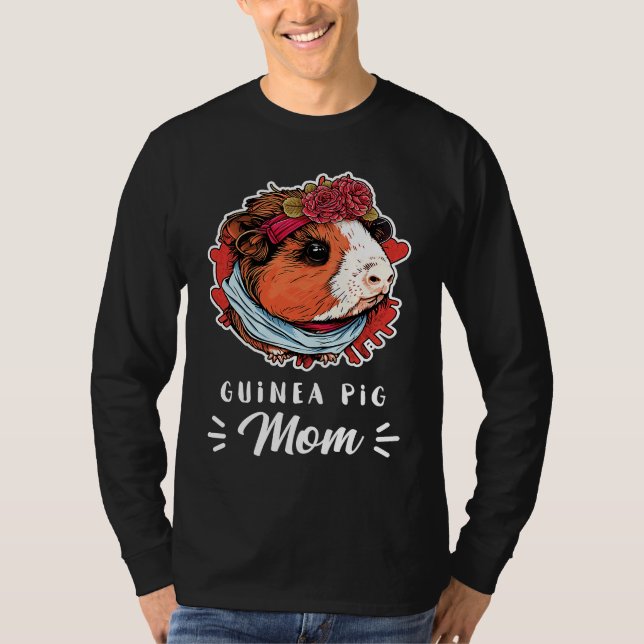 Guinea Pig Mom Outfit for Guinea Piggies Girl   3 T Shirt (Framsida)