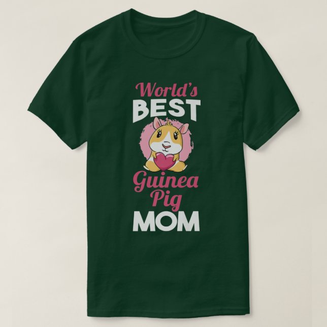Guinea Pig Mom Premium2278  T Shirt (Design framsida)