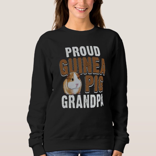 Guinea Pig Proud Guinea Pig Grandpa T Shirt (Framsida)