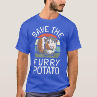 Guinea Pig Pun  Furry Potato  Guinea Pig  T Shirt