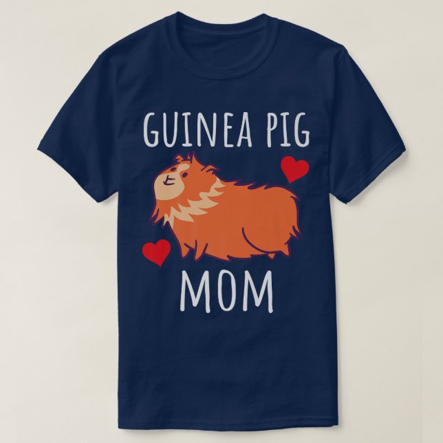 Guinea Pig Saying Owner  T Shirt (Design framsida)
