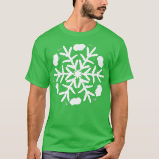 Guinea Pig Snowflakes Christmas Matching Pajama Fu T Shirt