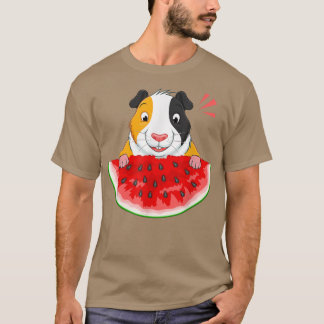 Guinea pig watermelon601 t shirt