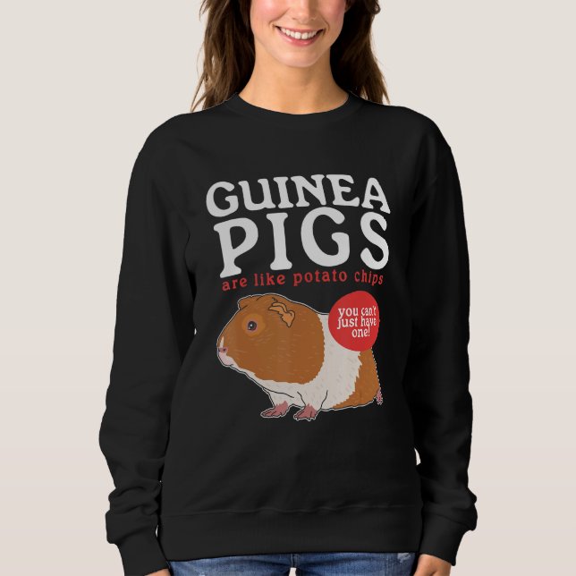 Guinea Pigs Are Like Owner Guinea Pig 2 T Shirt (Framsida)