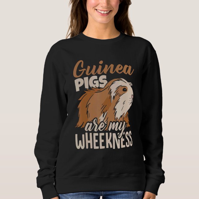 Guinea Pigs Are My Wheekness Guinea Pig Owner Anim T Shirt (Framsida)