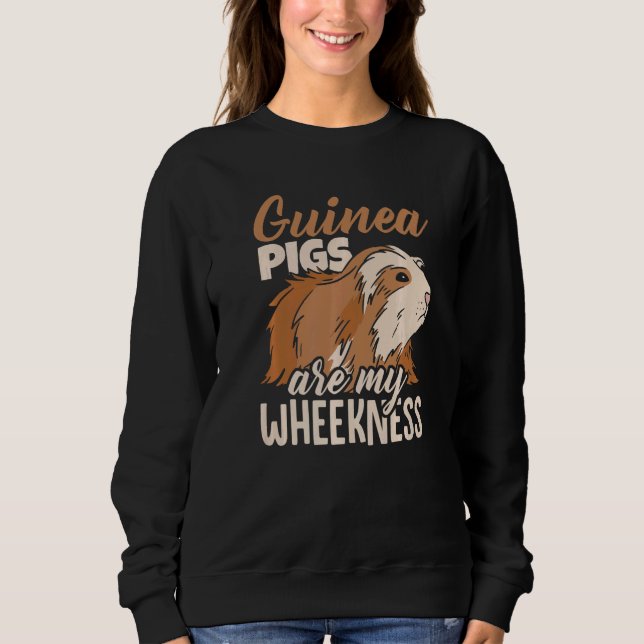 Guinea Pigs Are My Wheekness Guinea Pig Owner Anim T Shirt (Framsida)
