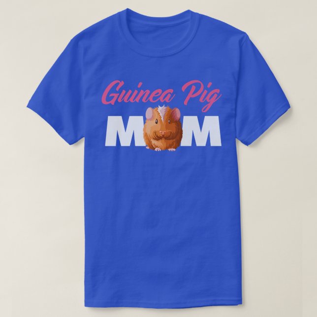 Guinea Pigs Cute Guinea Pig Mom  T Shirt (Design framsida)