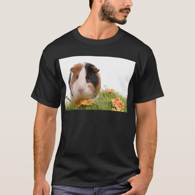guinea pigs on a lawn tee shirt (Framsida)