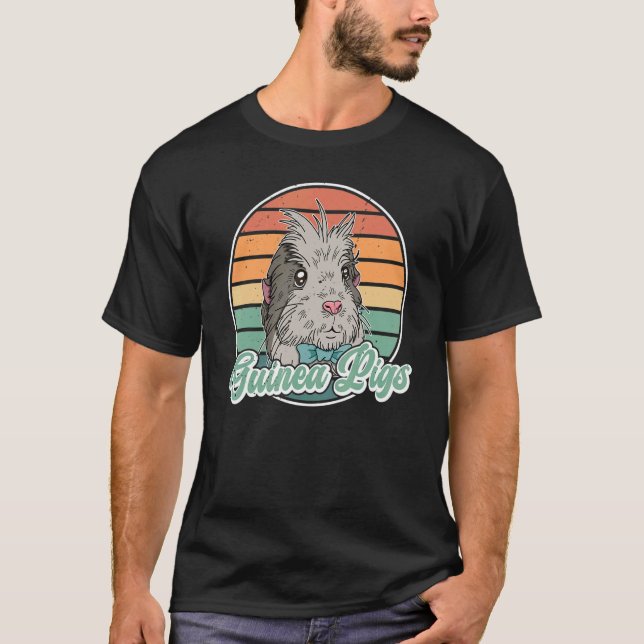 Guinea Pigs Rodent Cute Pet  Saying 4 T Shirt (Framsida)