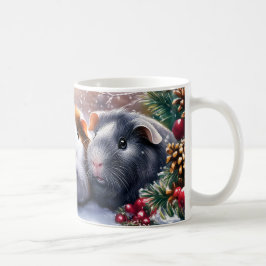 Guinea Pigs Winter Wonderland Kaffemugg