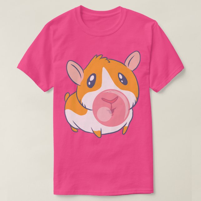 Guinea Pigs With Chewing Gum Premium 2581  T Shirt (Design framsida)