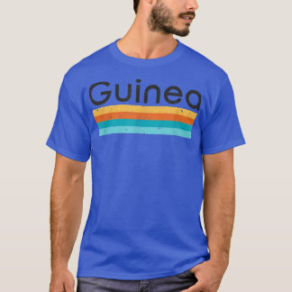 Guinea Retro Design  T Shirt