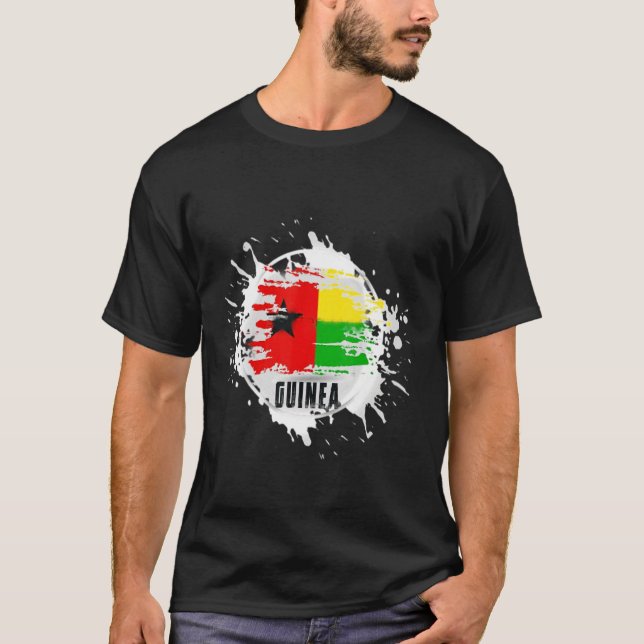 Guinea Stänk T Shirt (Framsida)