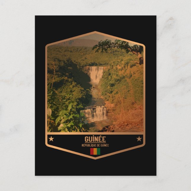 Guinea Vykort (Framsida)