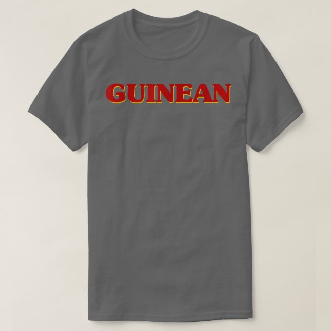 Guinean DNA Roots Aesthetic Pride Heri T Shirt (Design framsida)