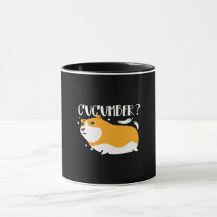 Guineanska Gris Cucumber Cute Guinea Gris Cool Mugg