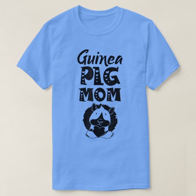 Guineanska Gris Mamma-djur Cute Älskare Pet T-Shir T Shirt (Design framsida)